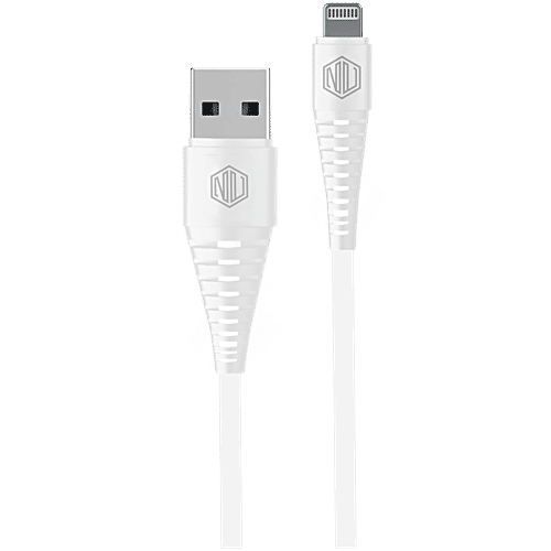 Nu Republic Type A To Pin Blaze Stellar Fast Charging Lightning Cable  m, For Apple Devices, White, pc
