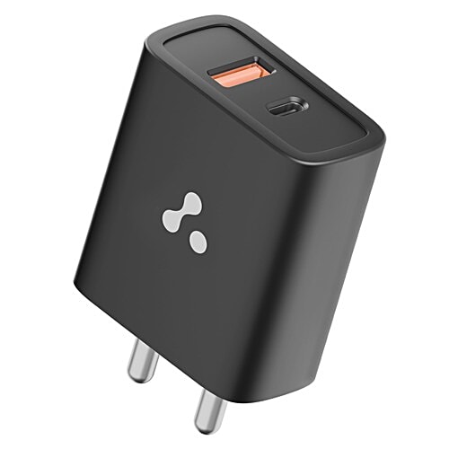 Buy Ambrane 33W USB Type-C Dual Port Fast Wall Charging Adapter