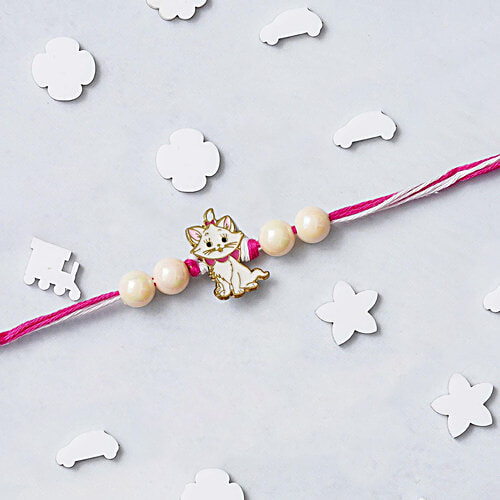 Buy eCraftIndia Cat Design Pet Rakhi Online at Best Price of Rs 39 ...
