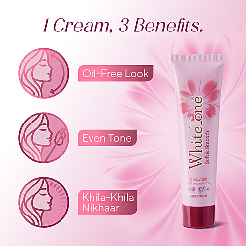 Whitetone Soft Smooth Hydrating Sun Protection Cream 50G