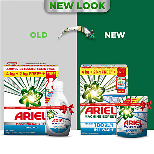 Ariel Matic Top Load Detergent Powder 4+2 Kg