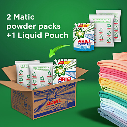 Ariel Matic Top Load Detergent Powder 4+2 Kg