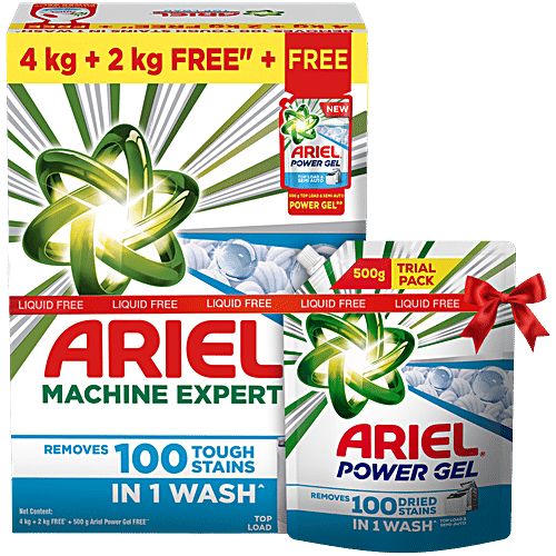 Ariel Matic Top Load Detergent Powder 4+2 Kg