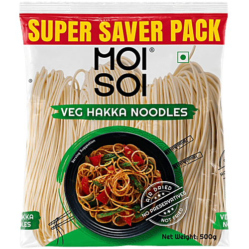 Moi Soi Veg Hakka Noodles 500 Gm