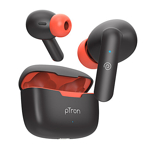 Buy pTron Bassbuds Duo TWS Earbuds With Stereo Calls, 32H