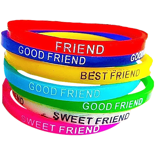 Rubber Friendship Belt Friendship Band Online Shopping Creative