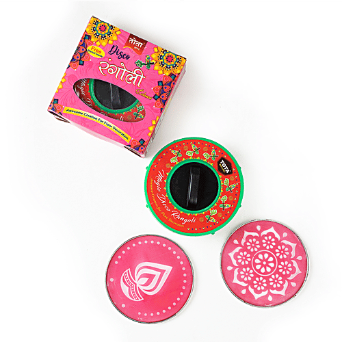 Tota Rangoli Colour Powder Maker Stencil, pcs