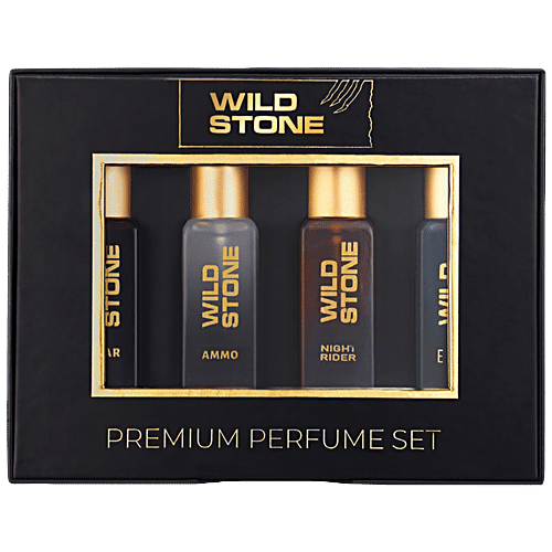 Buy Wild Stone Cigar, Ammo, Night Rider & Edge Perfume Combo For