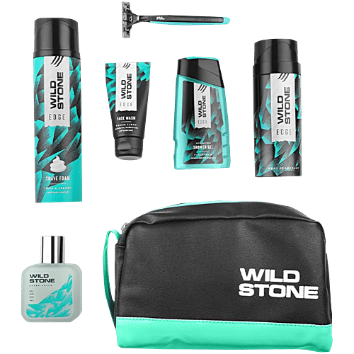 Buy Wild Stone Edge Grooming Kit For Men Professional Shaving