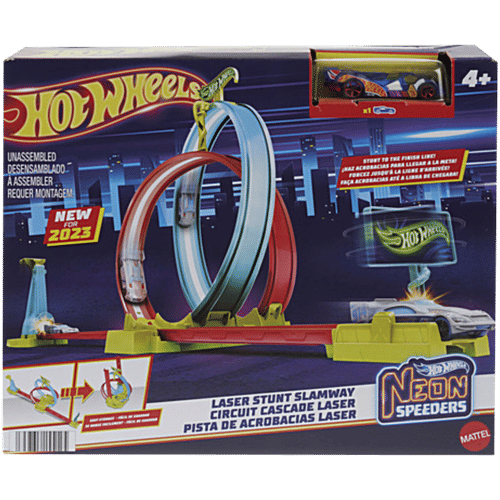 Wheels Double Loop Team Hot Wheels Track Buy Hot Wheels Neon
