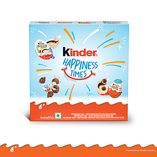 Kinder Happiness Times Assorted Gift Pack, g