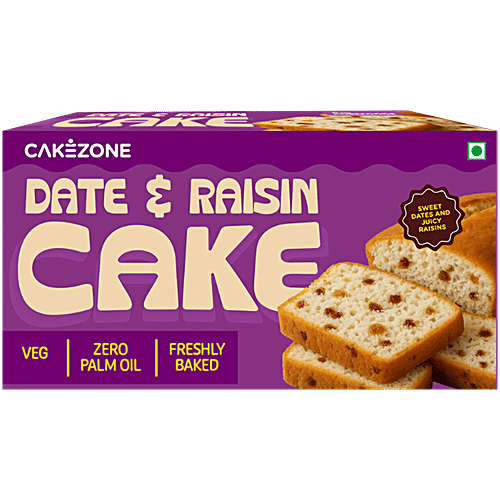 Buy CakeZone Dates Raisin Tea Cake Online at Best Price of Rs