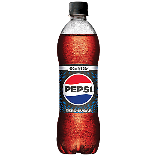 Pepsi Zero Sugar Soft Drink, 400 ml