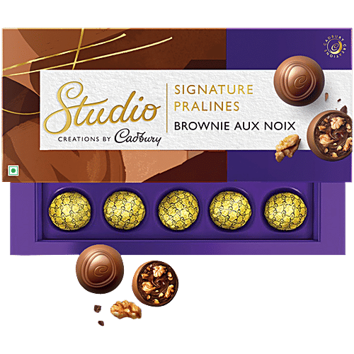 Buy Cadbury Studio Brownie Aux Noix Signature Pralines Chocolate