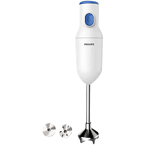 Philips India Daily Collection 250 Watt Hand Blender with Attachments  (Safety Carry Lock, Blue White), Unit