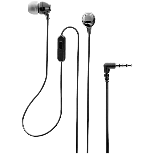Buy Sony MDR-EX14AP Wired Earphone with Mic (In Ear, Black) Online