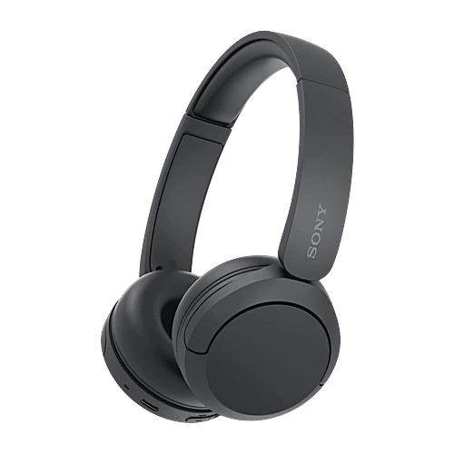 Sony WH-CH520 Bluetooth Headphone with Mic (30mm Driver, On Ear, Black),  Unit