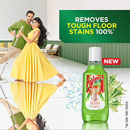 Vim Ultra Pro Lemongrass With Salt Floor Cleaner 500Ml
