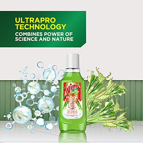 Vim Ultra Pro Lemongrass With Salt Floor Cleaner 500Ml