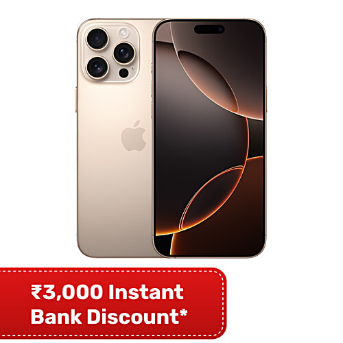 Buy Apple iPhone 16 Pro Max (256GB, Desert Titanium) Online at 