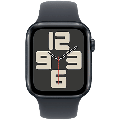Apple Watch SE GPS with Midnight Sport Band M/L (44mm Retina LTPO OLED  Display, Midnight Aluminium Case), Unit