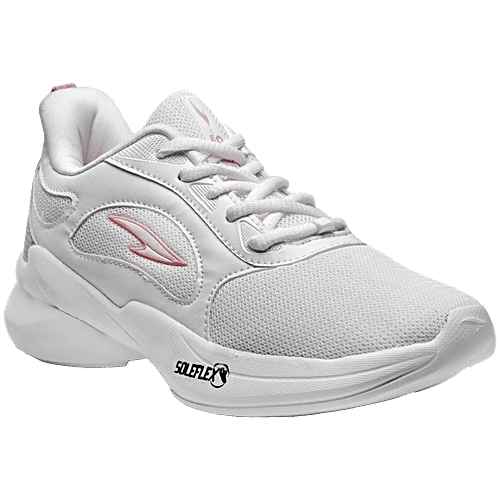 Buy Asian Footwear Women's White Running Shoes Online at Best