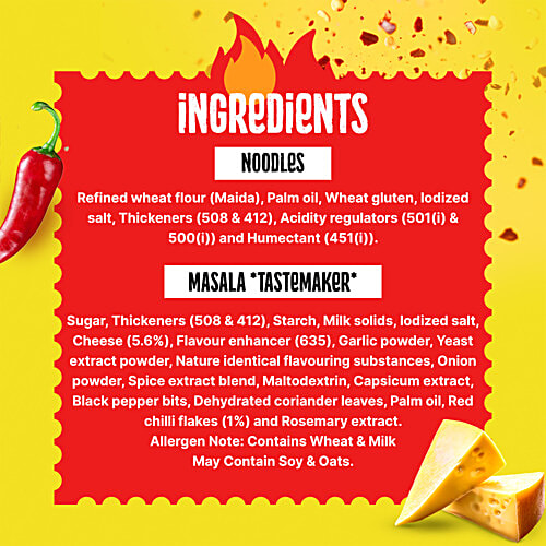 Nestle India Maggi Spicy Cheesy Noodles 304 Gm