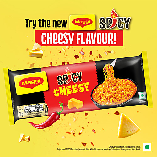 Nestle India Maggi Spicy Cheesy Noodles 304 Gm