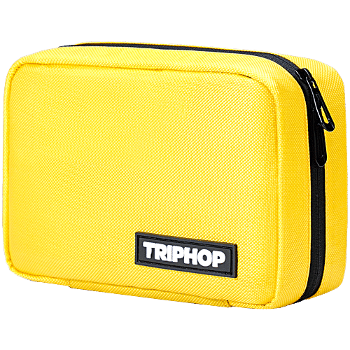 Buy Triphop Tech Kit/Portable Zippered Gadgets Organiser - Yellow