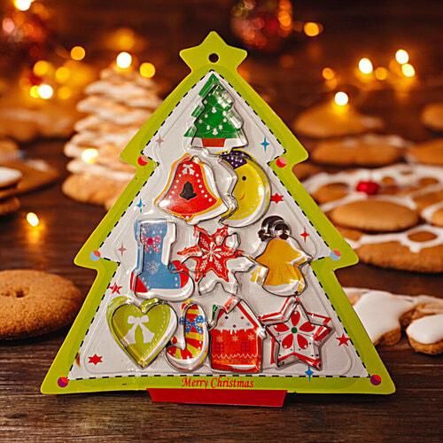 House of Festivals Christmas Cookie Cutter Set, 10 pcs