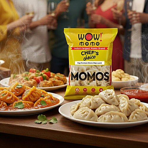 Buy Wow! Momo Veg Premium Momos - Super Saver Party Pack Online at