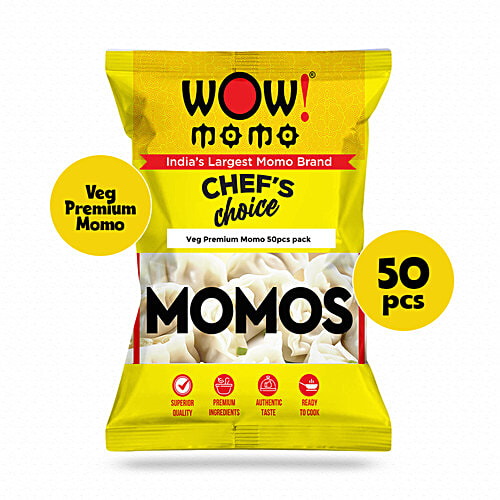 Buy Wow! Momo Veg Premium Momos - Super Saver Party Pack Online at
