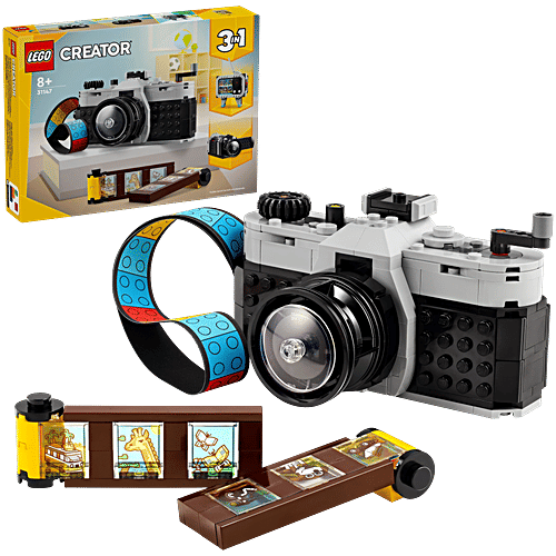LEGO Creator Retro Camera In Toy 31147, 261 Pieces, Pack of