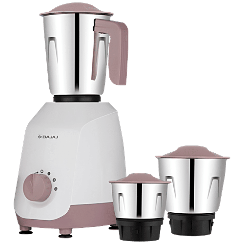 Buy Bajaj BAJAJ Ninja Series Gracio Lilac 500 Watt 3 Jars Mixer