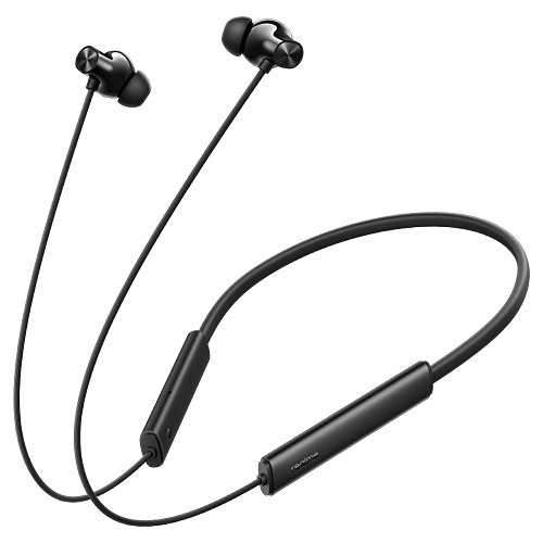 Realme Buds Wireless Neo Neckband With Environmental Noise Cancellation  (IP55 Water Resistant, 32 Hours Playtime, Black), Unit