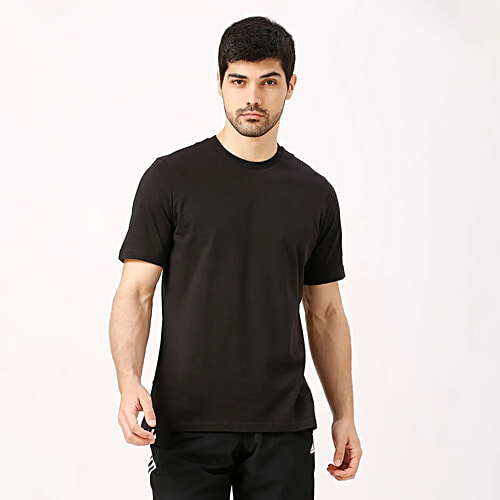 Buy Adidas Corp Logo Tee Black Online at Best Price of Rs 1049