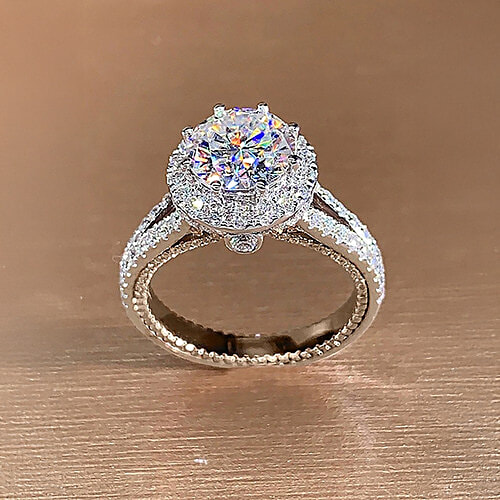 Finger Ring Pc Jewellers Diamond Ring Price Buy Peora American