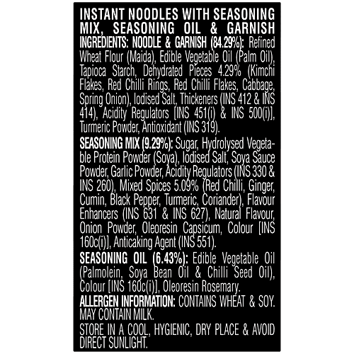 Nissin Geki Korean Kimchi Noodles 70 Gm Cup