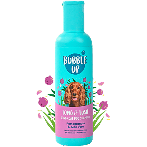 Heads Up for Tails Bubble Up Long Lush Dog Shampoo Pomegranate Aloe  Vera, 200 ml