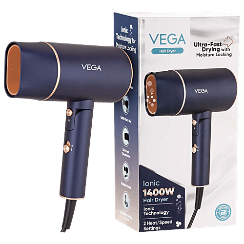 Buy Vega Ionic 1400W Hair Dryer VHDH-35 Heat/Speed Settings