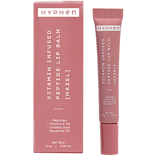 Hyphen Vitamin Infused Hazel Peptide Lip Balm, 10 g