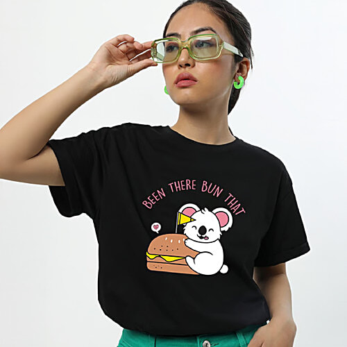 Brain Wash Bewakoof T Shirts Online Bewakoof Black Printed Crew T