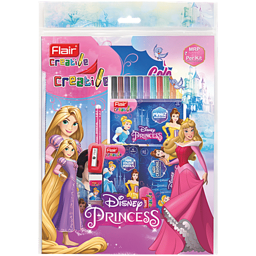 Buy Flair Creative Disney Princess Kit 100 Online at Best Price of Rs ...