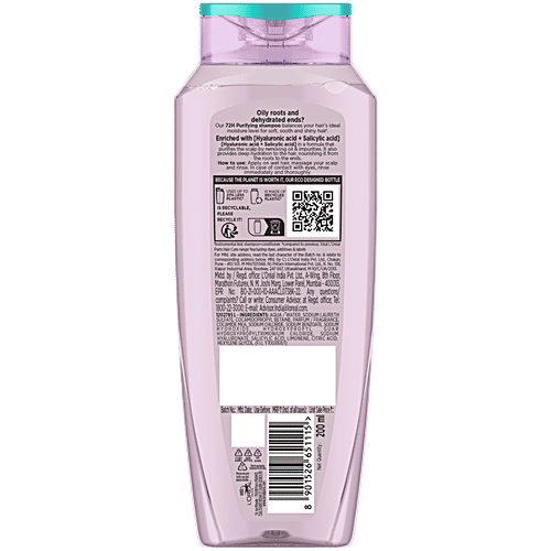 LOreal Paris Hyaluron Pure 72H Purifying Shampoo
