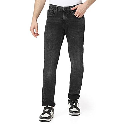 Buy Spykar Men's Super Skinny Slim Fit Low Rise Stretchable Jeans