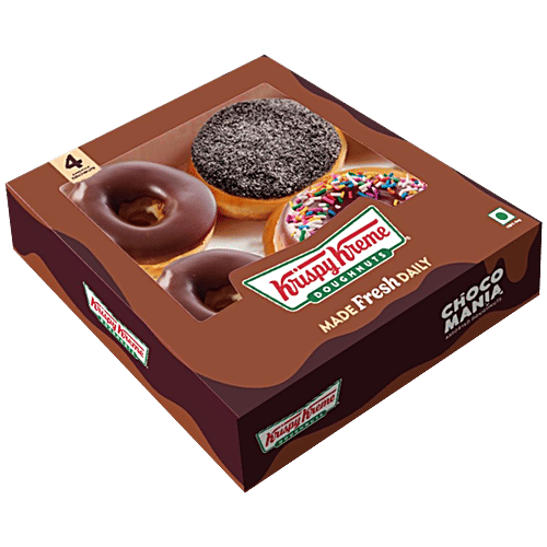 Buy Krispy Kreme Choco Mania Assorted Doughnuts Online at Best