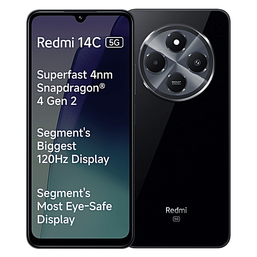 Buy Redmi Redmi 14C 5G (4GB RAM, 64GB, Stargaze Black) Online at