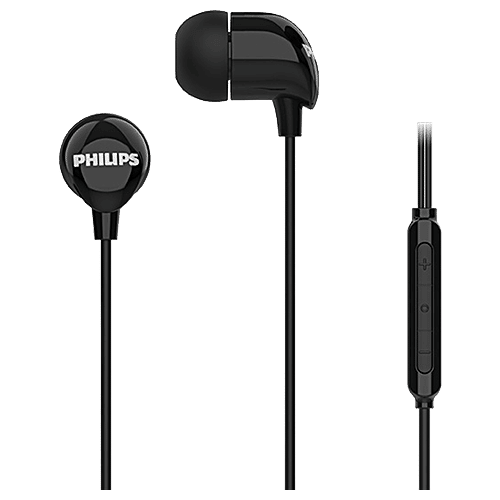 Philips India 2000 Series Wired Earphone With Mic USB Type-C Connector, In  Ear Black, Unit