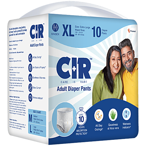 Buy CIR Premium Adult Diaper Pants - XL, Disposable With Wetness ...