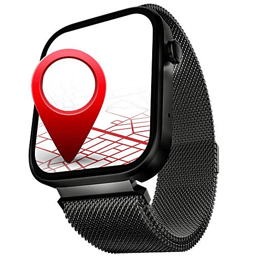 boAt Storm Call Fitness Smart Watch With HD Display Daily  Activity Tracker Black Metal, pc - Main Image